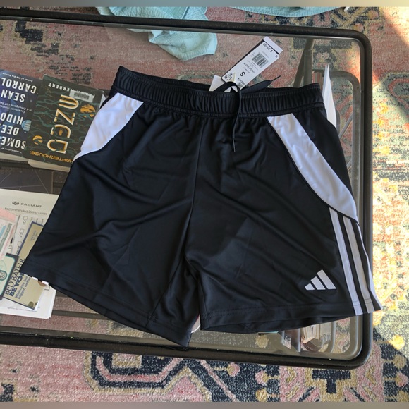 Trio 24 Shorts Adidas soccer athletic - Picture 1 of 8